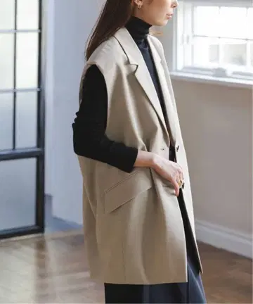 NOBLE 2025AW 코쿤 실루엣 오버 베스트