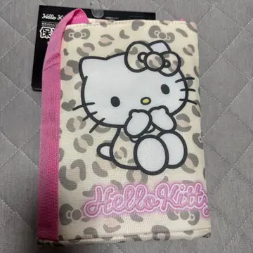 키티 레오파드 무늬 보냉백