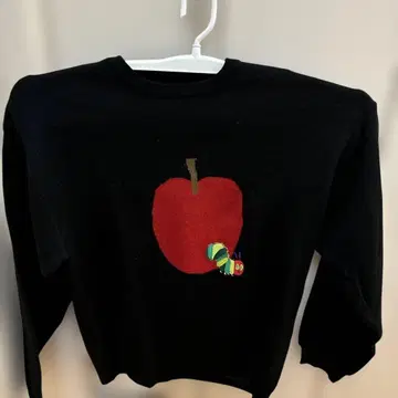 [ 새상품급 ] 그라니프 배고픈 애벌레 콜라보 니트 XL 사이즈