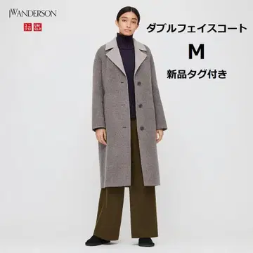 택 포함 새상품 유니클로 x JW ANDERSON 더블 페이스 코트 M