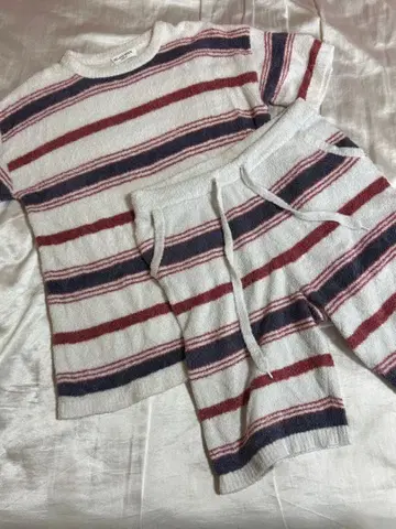 GELATO PIQUE 스트라이프 룸웨어 세트