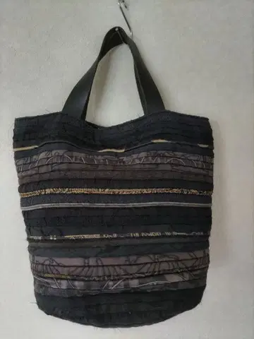 핸드메이드 원형 바닥 천 가방