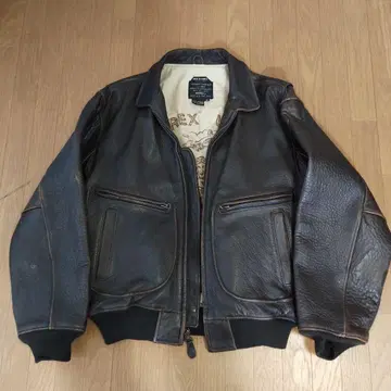 AVIREX 플라이트 자켓 TYPE G-2 가죽 자켓 빈티지