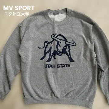 UTAH STATE 유타주립대학교 MV SPORT 맨투맨 트레이닝복