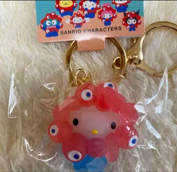 미야쿠미야쿠 키티 클리어 키링 산리오