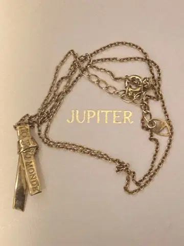 JUPITER 골드 체인 목걸이