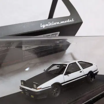 이그니션 모델 1/43 AE86 토레노 카본 보닛