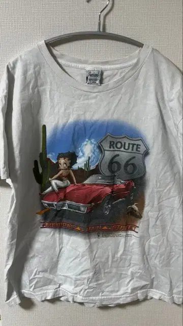 빈티지 T셔츠 X-LARGE 베티 부프