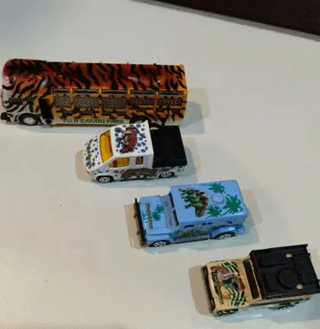 마조렛 3대와 FUJI SAFARI PARK 1대 미니카 세트 4대