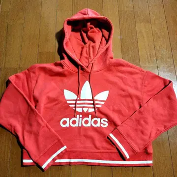 adidas 숏 기장 후드티