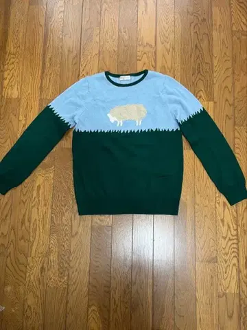 샐리 스콧 양 패턴 인타샤 스웨터