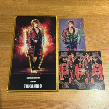 TAKAHIRO 아크릴 스탠드 포토 카드 시크릿