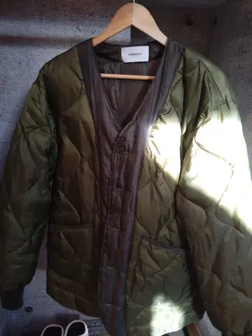 JOHNBULL 밀리터리 / 퀼팅 자켓. 아우터. 가디건 노카