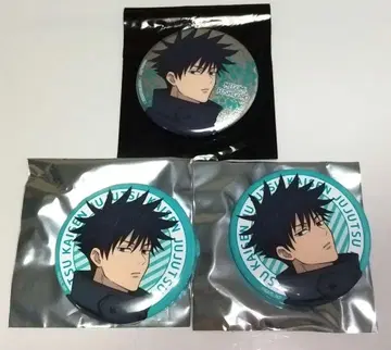 주술회전 코스모 월드 캔뱃지 밤의 놀이공원 후시구로 메구미 글리터 노멀