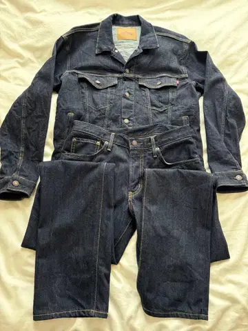 EDWIN 데님 상하의