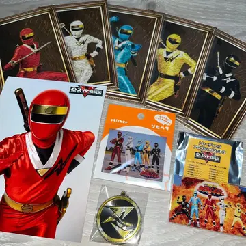 전 슈퍼 전대전 닌자전대 카쿠레인저 세트