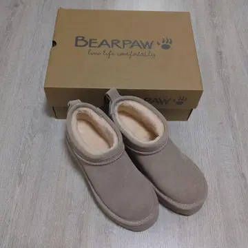 베어파우 통굽 숏부츠 어그 부츠 24cm 3051W