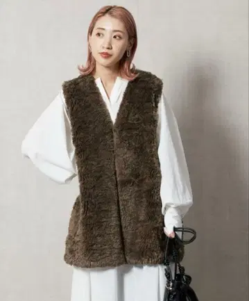 프릭스스토어 인조 모피 베스트