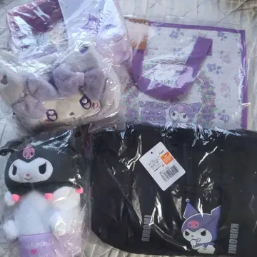 쿠로미 굿즈 묶음 판매 5점 세트