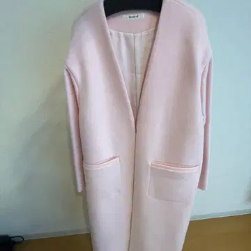 택 포함 미사용 새상품 ROUGE VIF 노카라 코트