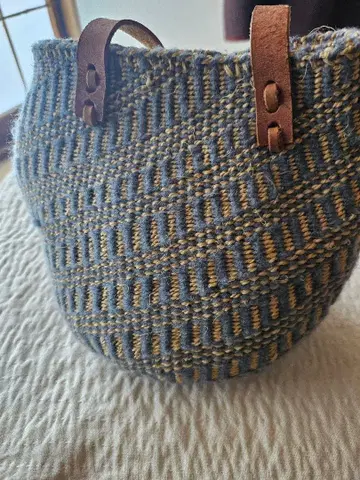 마다가스카르 바스켓백 소형 외국 민예품