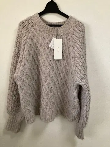 [ 미사용 Wrapin nine9 ] 라핀나인 니트 hughug