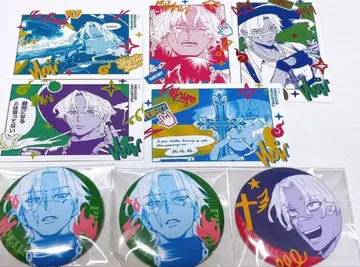 팬버스 느와르 GHOST&FRIENDS 추억 장난 트레이딩 카드 캔뱃지