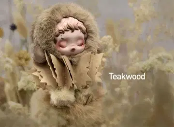 스컬팬더 SKULLPANDA 봉제 인형 펜던트 Teakwood