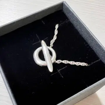 쥬에테 초커 만텔 목걸이 42cm 실버925