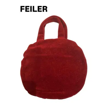 [ M3 ] FEILER 빨간색 원형 핸드백