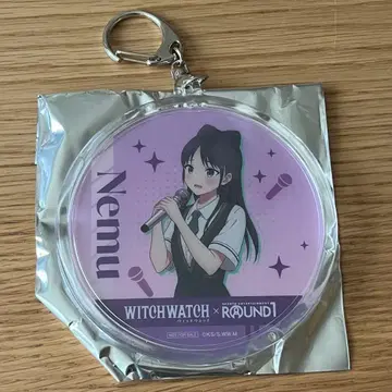 위치 워치 미야오 네무 네무 라운드 원 아크릴 키링