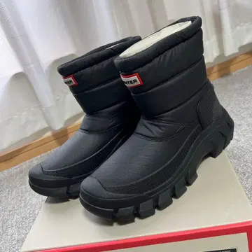 미사용 새상품 Hunter 25cm 스노우 부츠
