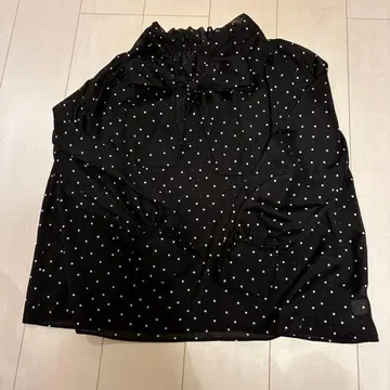 그린라벨 보타이 블라우스