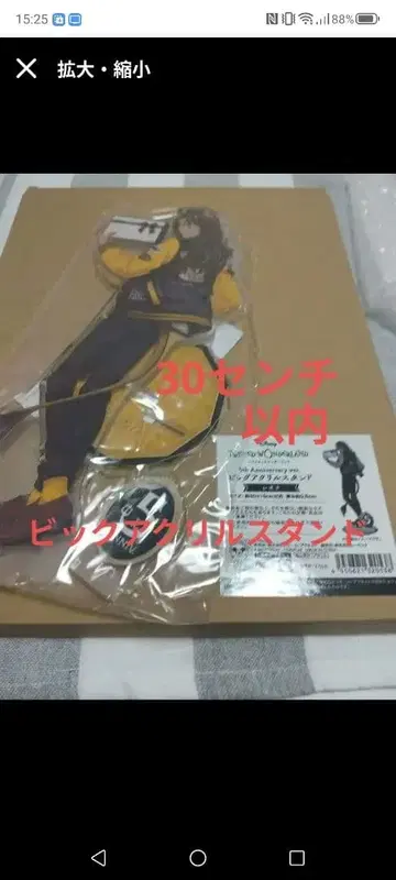 트위스티드 원더랜드 트위스테 5주년 빅 아크릴 스탠드 레오나