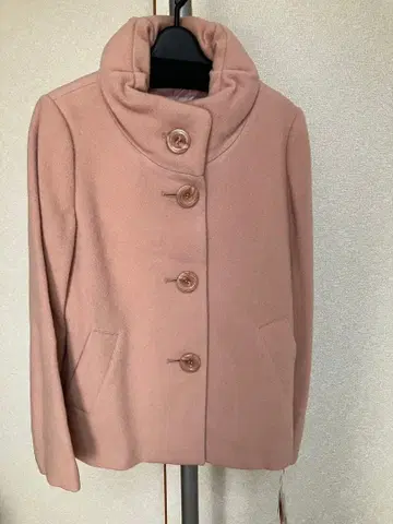 핑크 하프 코트 사이즈 7