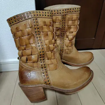 Frye 천연 가죽 웨스턴 부츠 / 레어