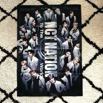 NCT NATION Blu-ray 혜택 패브릭 포스터