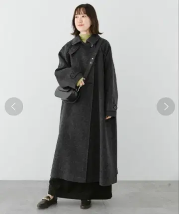 [ URBAN RESEARCH ] 스텐 칼라 롱 코트 36