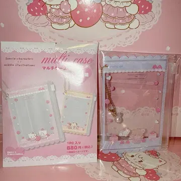 산리오 mikko 멀티 케이스 라떼 코기뮨