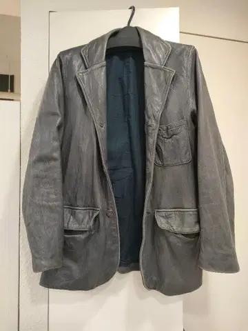 백래쉬 자켓 가죽 사이즈 2