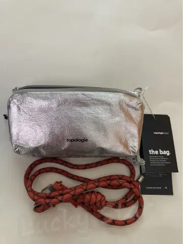 topologie 숄더백 실버