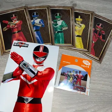 전 슈퍼 전대전 미래전대 타임레인저 세트