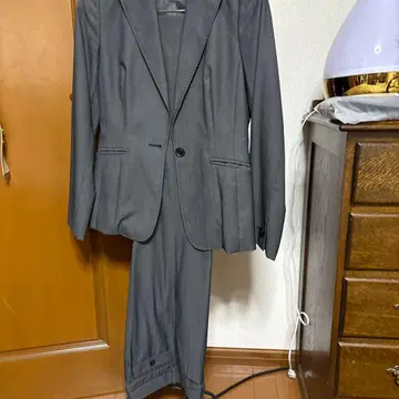 르 수크 수트 셋업 38 사이즈 그레이