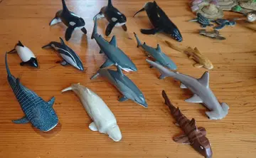 해양 생물 공룡 피규어 묶음 판매