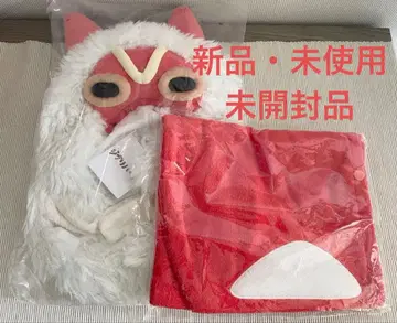 지브리 파크 모노노케 히메 산 머리 장식 아시타카 후드 타월