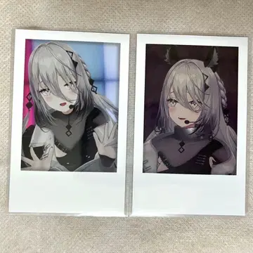 니지산지 소피아 발렌타인 가요제 폴라로이드풍 카드