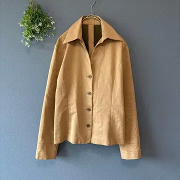 유나이티드 애로우즈 [M] 성숙 캐주얼 코튼 혼 테일러드 셔츠 자켓