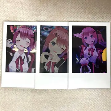 니지산지 쿠라모치 메루토 가요제 폴라로이드풍 카드