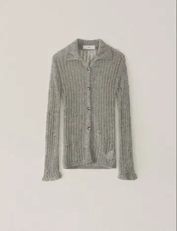 Feather Damage Cardigan