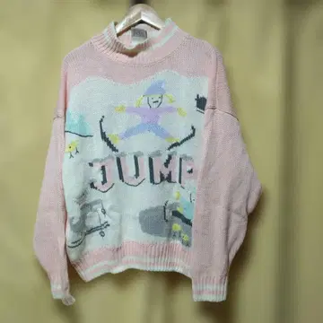 빈티지 미국 빈티지 의류 Extra Touch JUMP 핑크